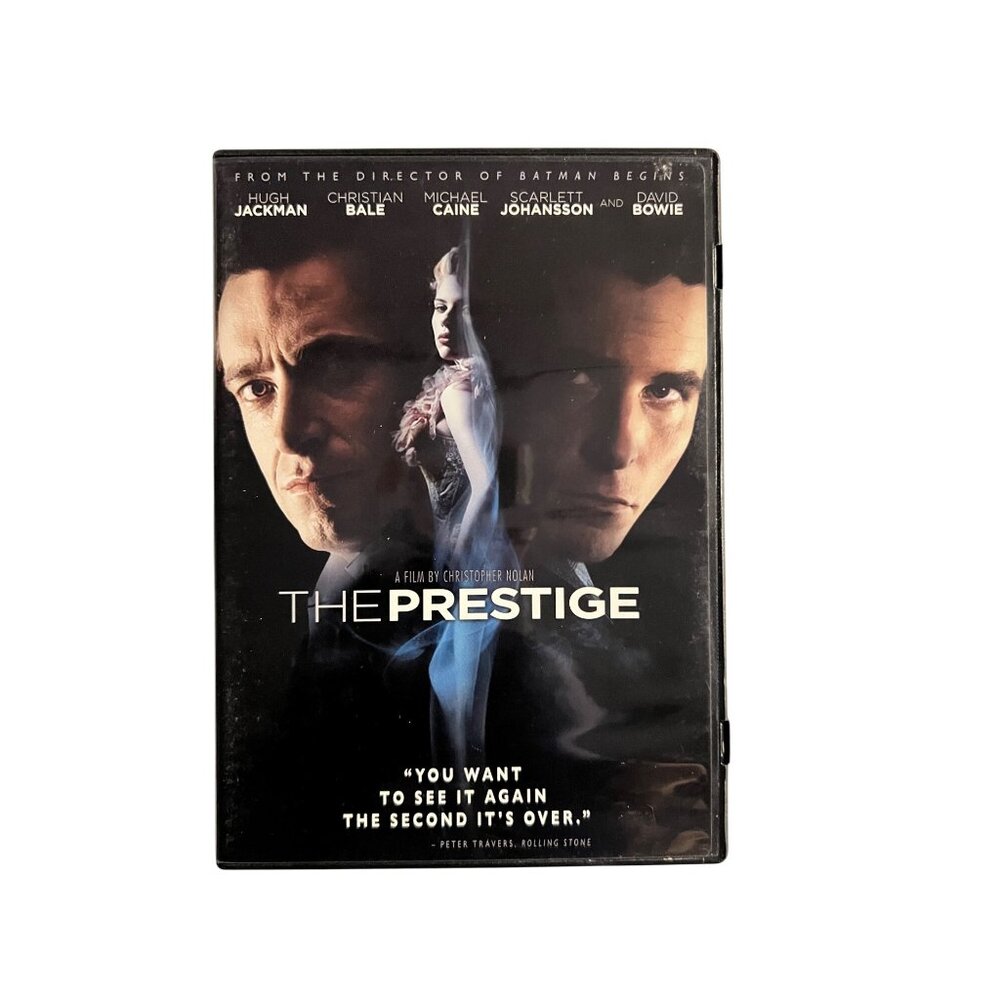 The Prestige 2007 DVD Hugh Jackman Christian Bale Action Thriller Pre-Owned